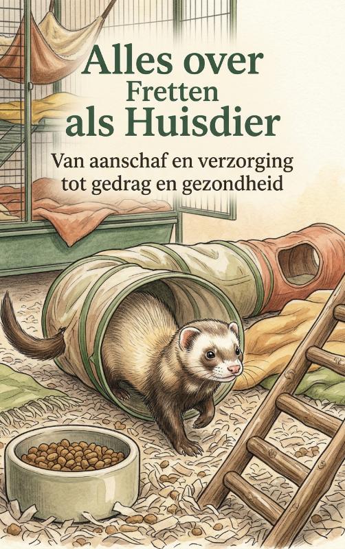 Omslag van Alles over Fretten als Huisdier