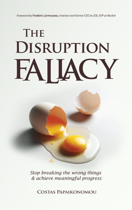 Omslag van The Disruption Fallacy