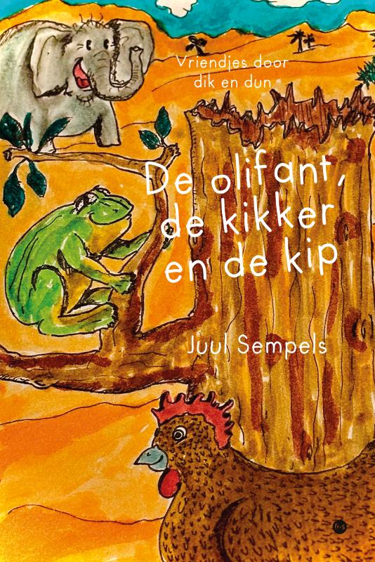 Omslag van De olifant, de kikker en de kip
