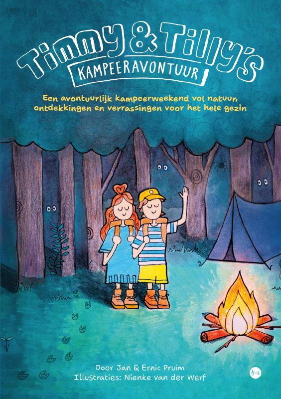 Omslag van Timmy en Tilly's kampeeravontuur