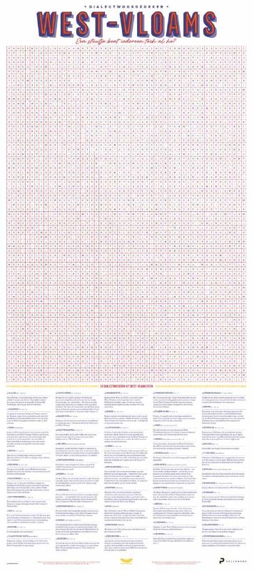 Omslag van Dialectposter: WEST-VLAAMS