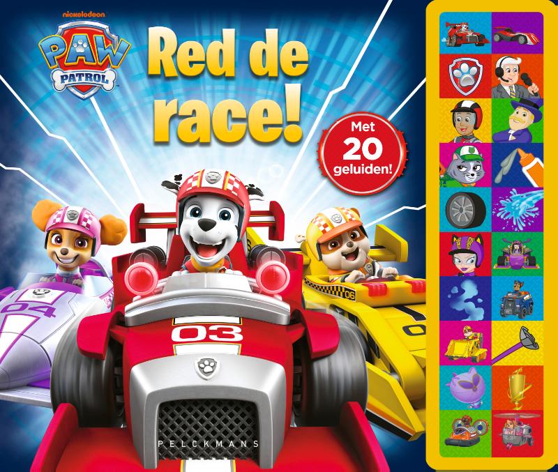 Omslag van Paw Patrol - Red de race!