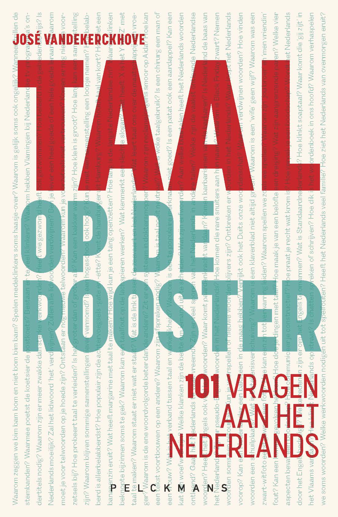 Omslag van Taal op de rooster