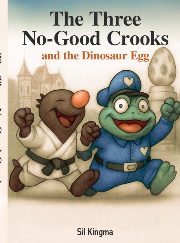 Omslag van The Three No-Good Crooks