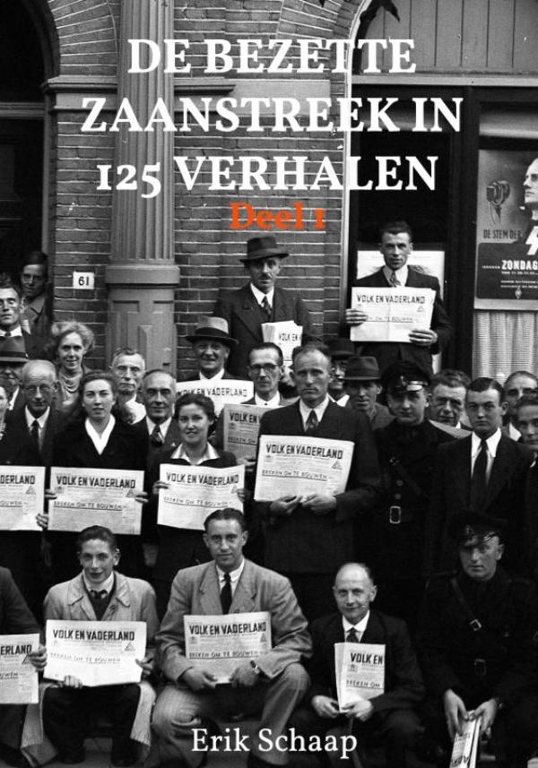 Omslag van De bezette Zaanstreek in 125 verhalen