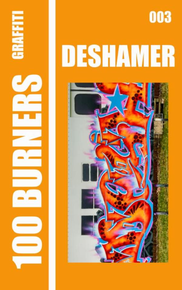 Omslag van 100 Graffiti Burners "DESHAMER" 003