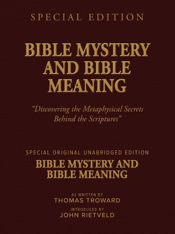 Omslag van BIBLE MYSTERY AND BIBLE MEANING