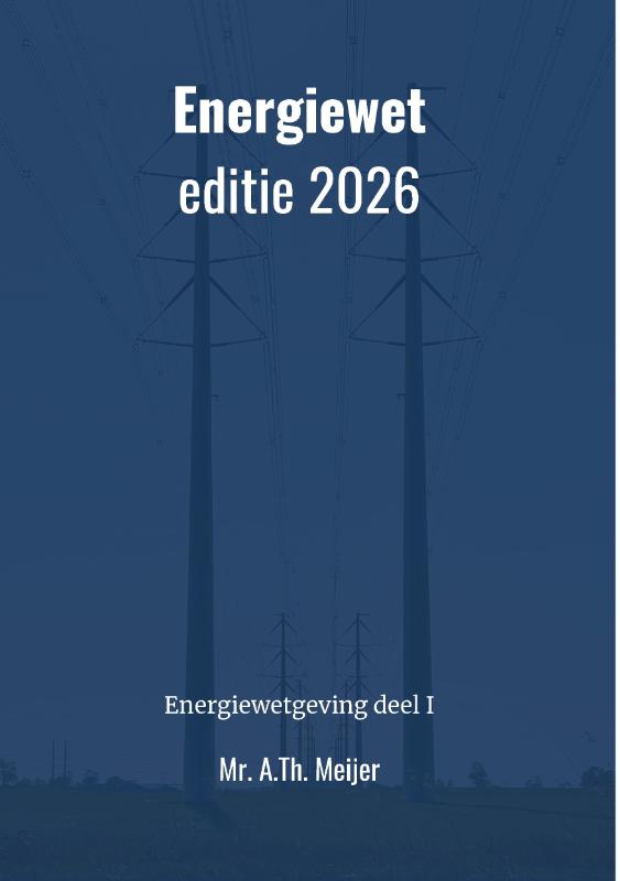 Omslag van Energiewet - editie 2026