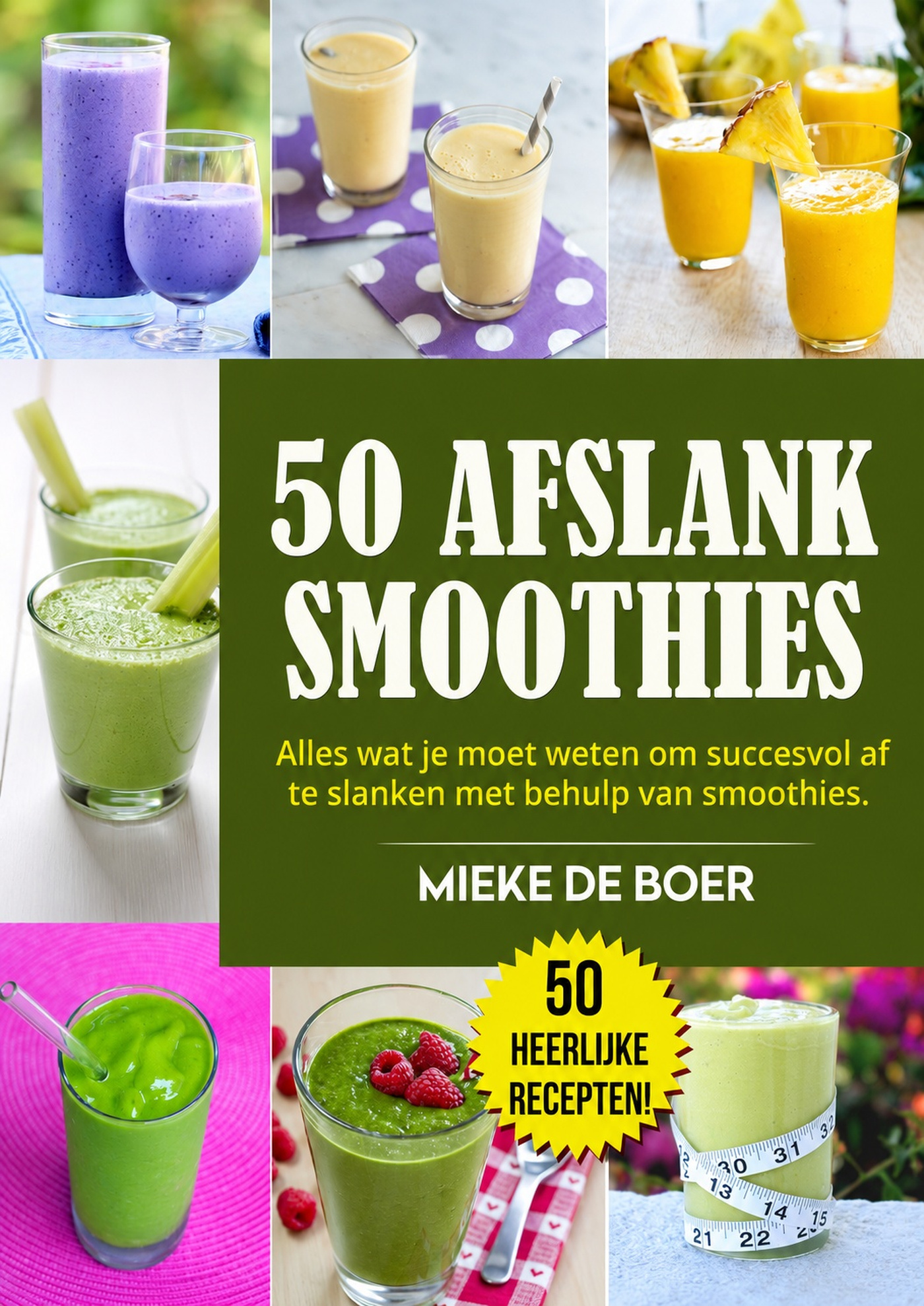 Omslag van 50 Afslank Smoothies