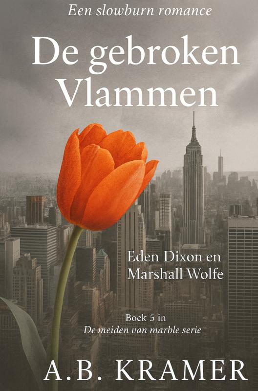 Omslag van De gebroken Vlammen