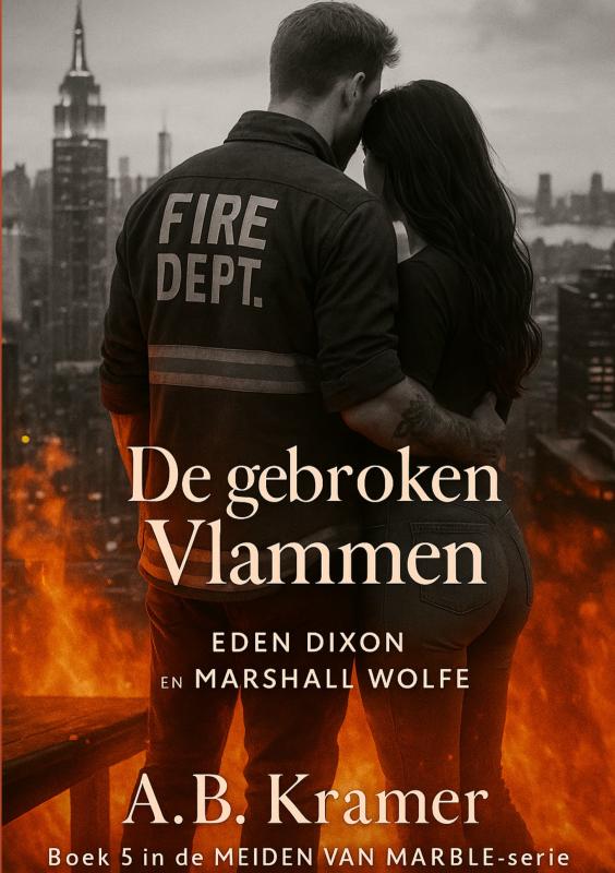 Omslag van De gebroken Vlammen