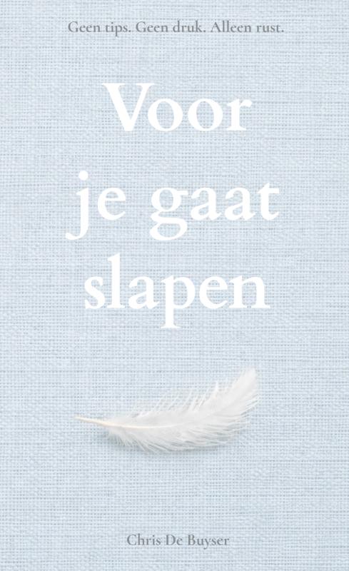 Omslag van Voor je gaat slapen