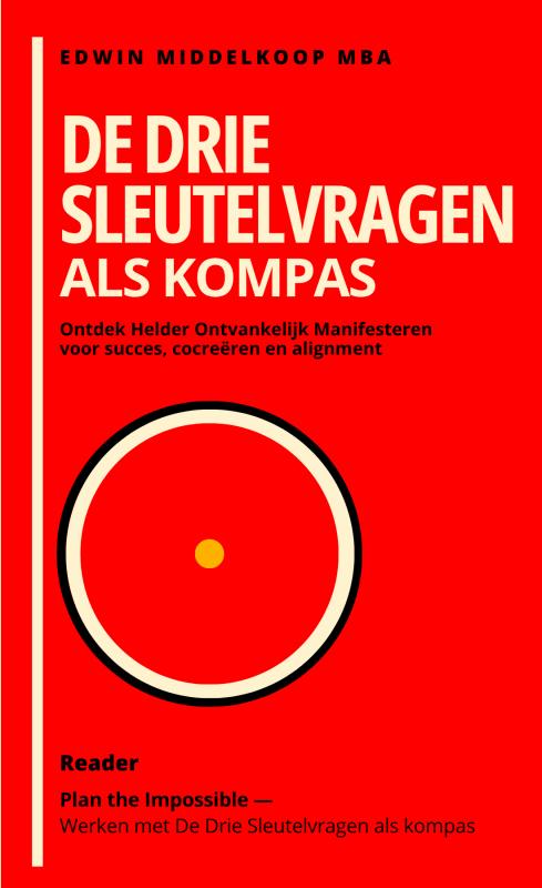 Omslag van De Drie Sleutelvragen als kompas