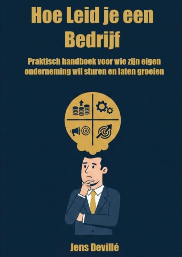 Omslag van Hoe Leid je een Bedrijf