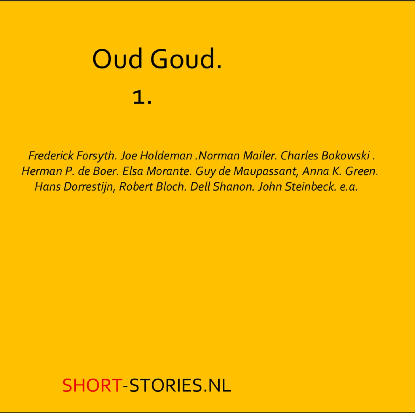 Omslag van 1