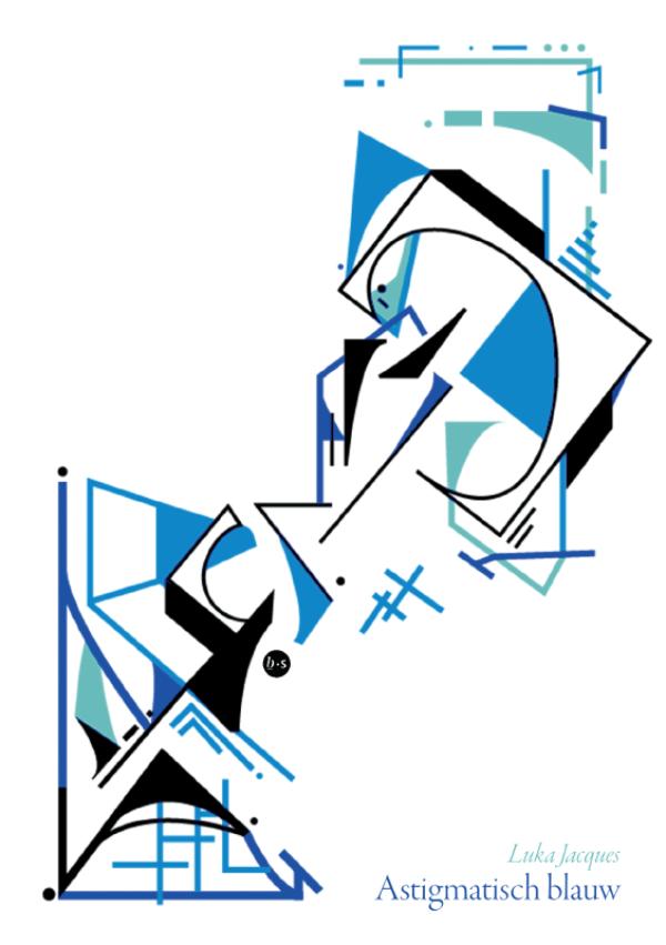 Omslag van Astigmatisch blauw