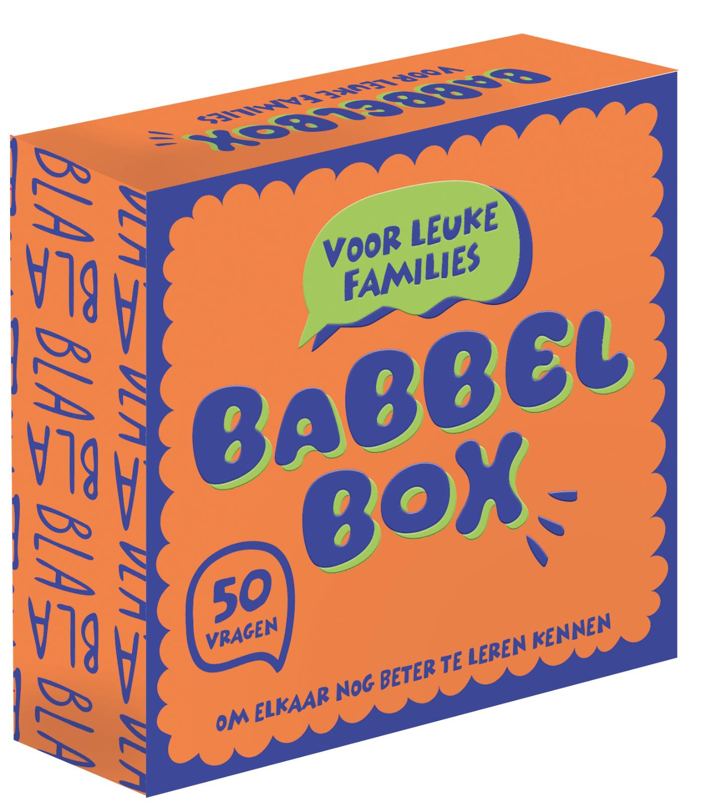 Omslag van Babbelbox - Voor leuke families