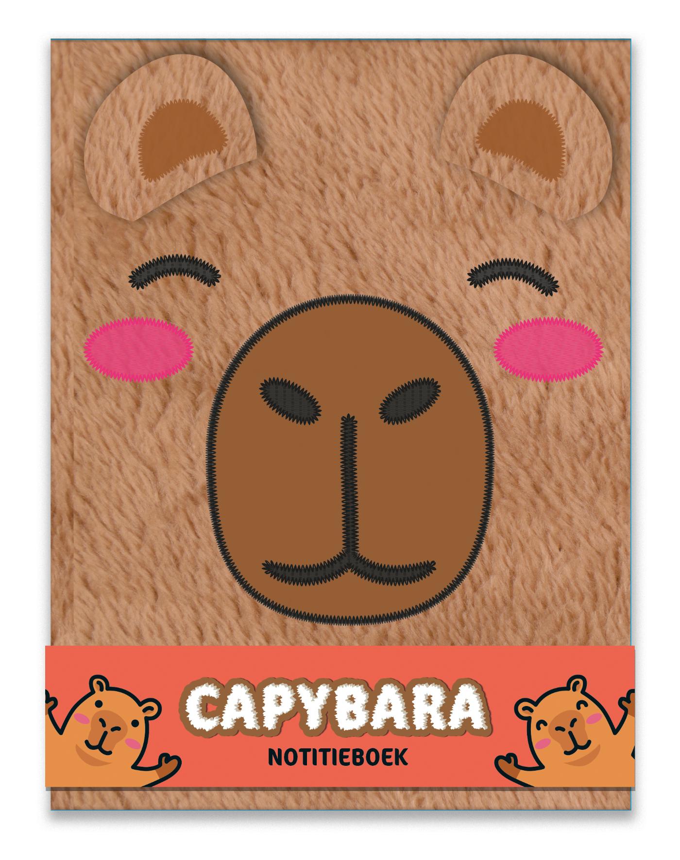 Omslag van Capybara Pluche notitieboek