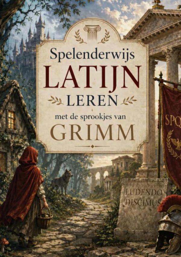 Omslag van Spelenderwijs Latijn leren met de sprookjes van Grimm