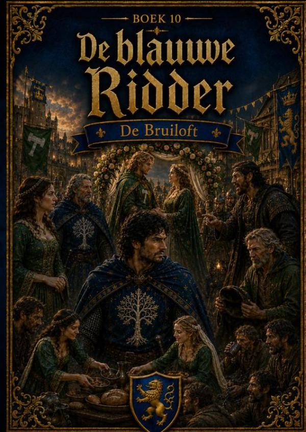 Omslag van Boek 10, De blauwe Ridder - De Bruiloft