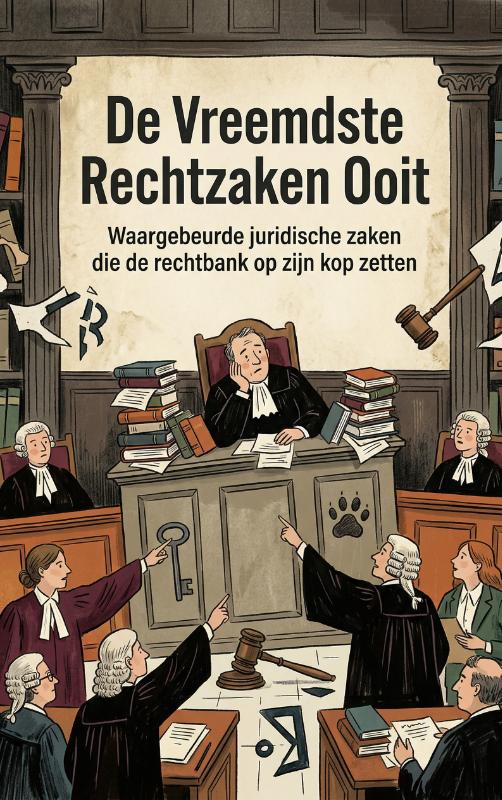 Omslag van De Vreemdste Rechtzaken Ooit