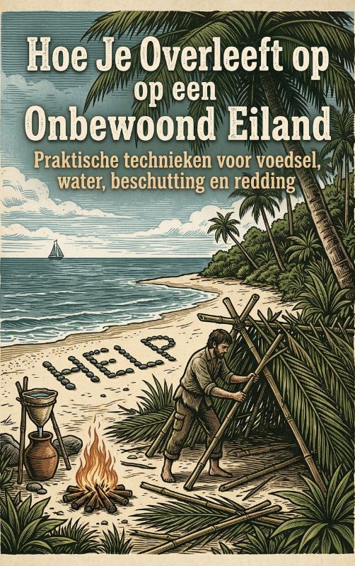 Omslag van Hoe Je Overleeft op een Onbewoond Eiland