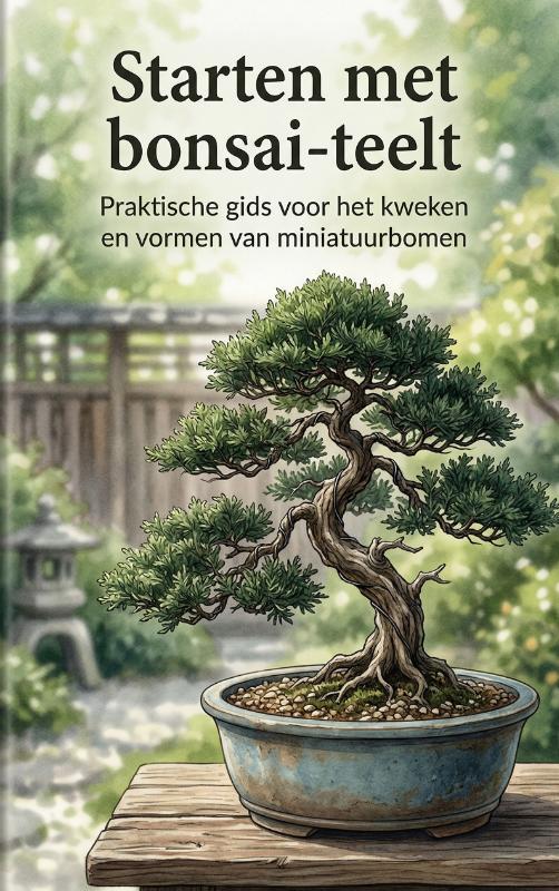 Omslag van Starten met bonsai-teelt