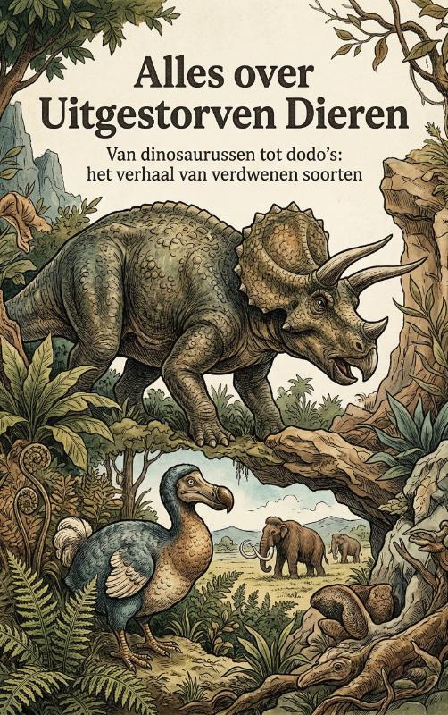 Omslag van Alles over Uitgestorven Dieren