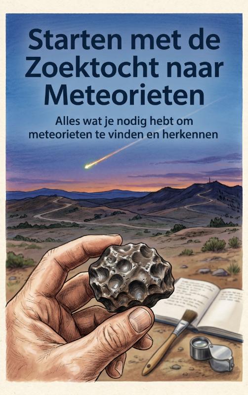 Omslag van Starten met de Zoektocht naar Meteorieten