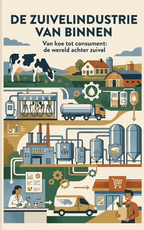 Omslag van De Zuivelindustrie van Binnen