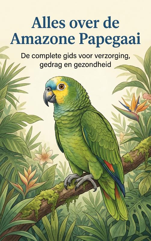Omslag van Alles over de Amazone Papegaai