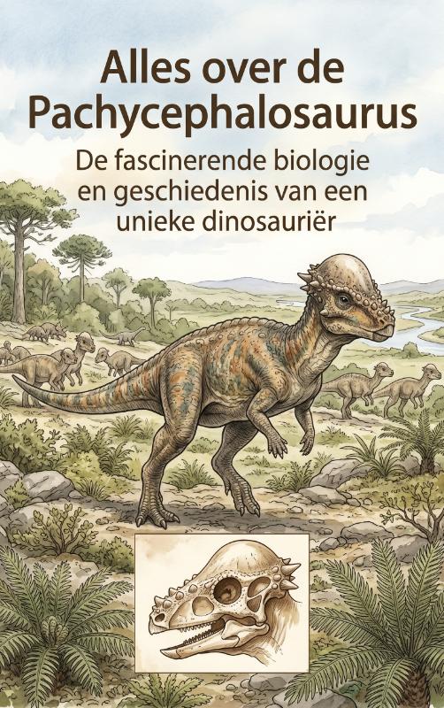 Omslag van Alles over de Pachycephalosaurus