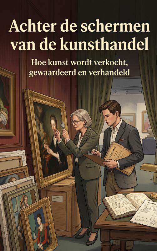 Omslag van Achter de schermen van de kunsthandel