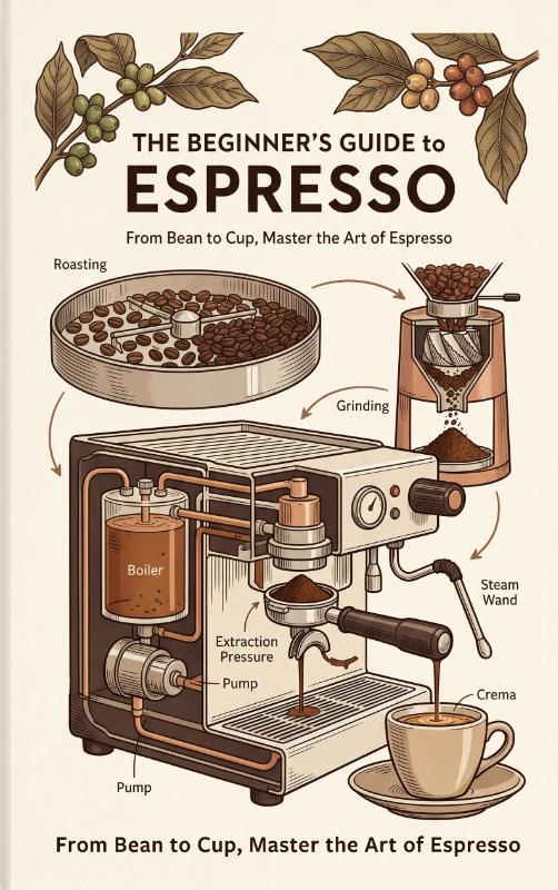 Omslag van The Beginners Guide to Espresso