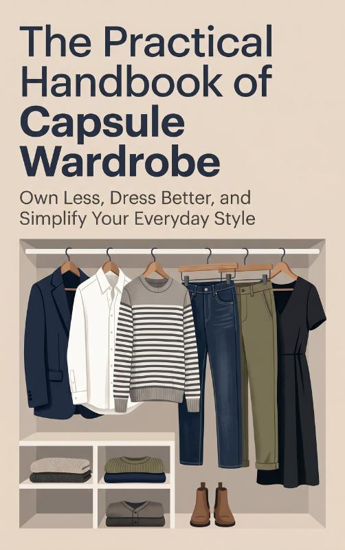 Omslag van The Practical Handbook of Capsule Wardrobe