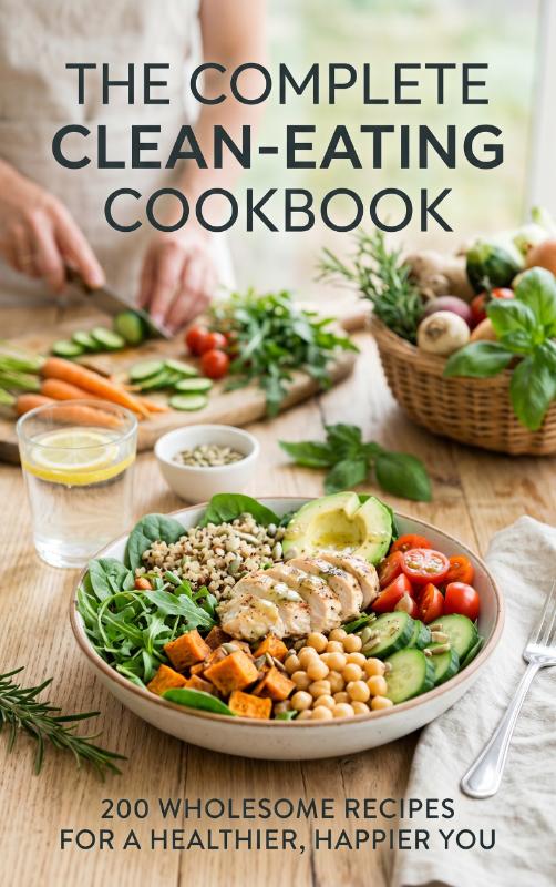 Omslag van The Complete Clean-Eating Cookbook