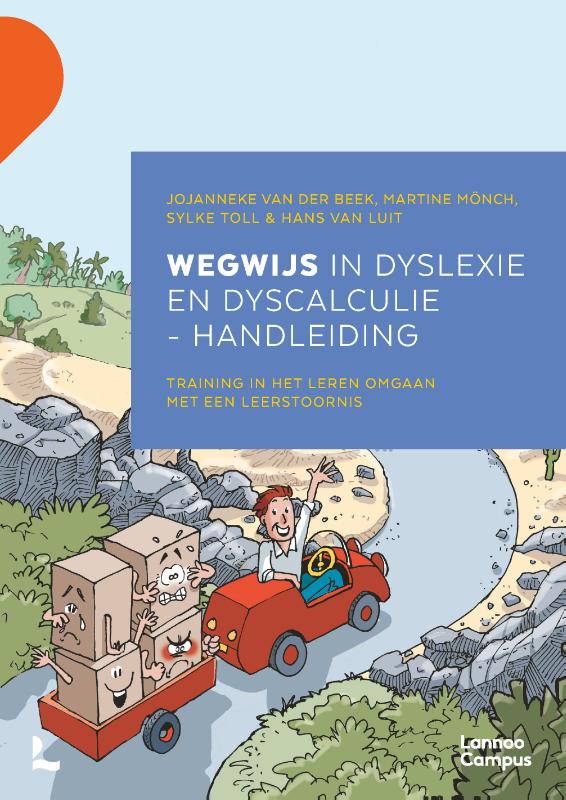Omslag van Wegwijs in dyslexie en dyscalculie : handleiding