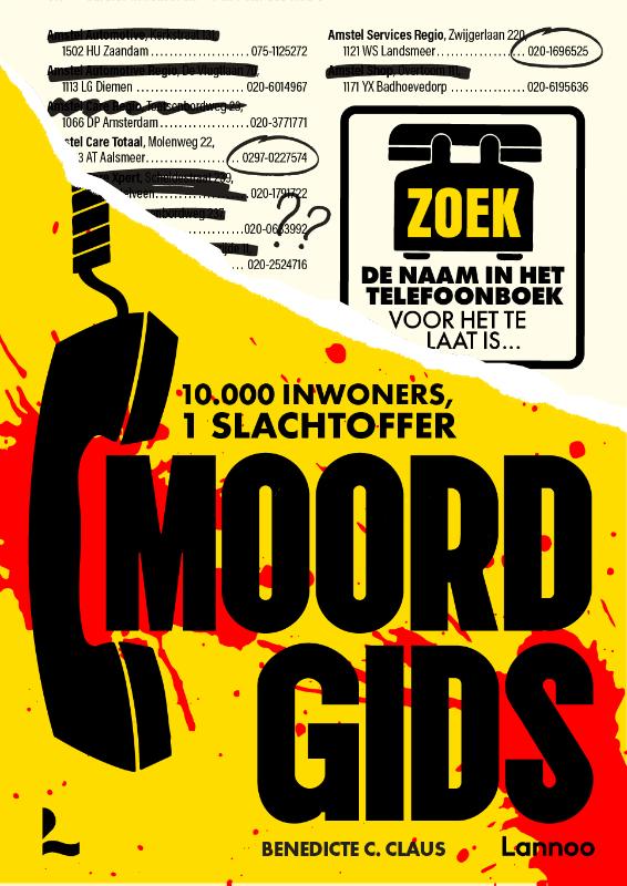 Omslag van Moordgids: 10.000 inwoners. 1 slachtoffer