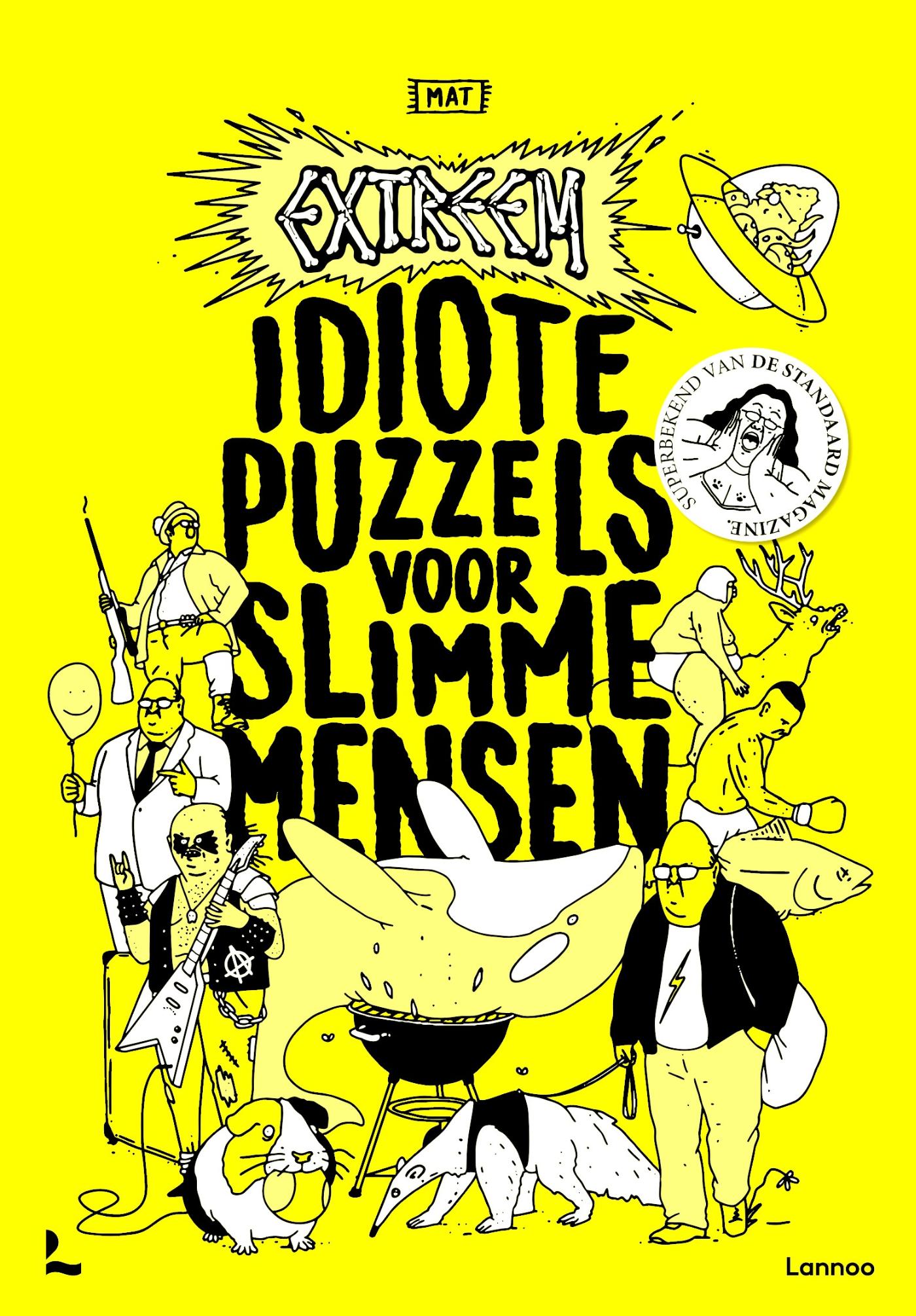 Omslag van Extreem idiote puzzels voor slimme mensen
