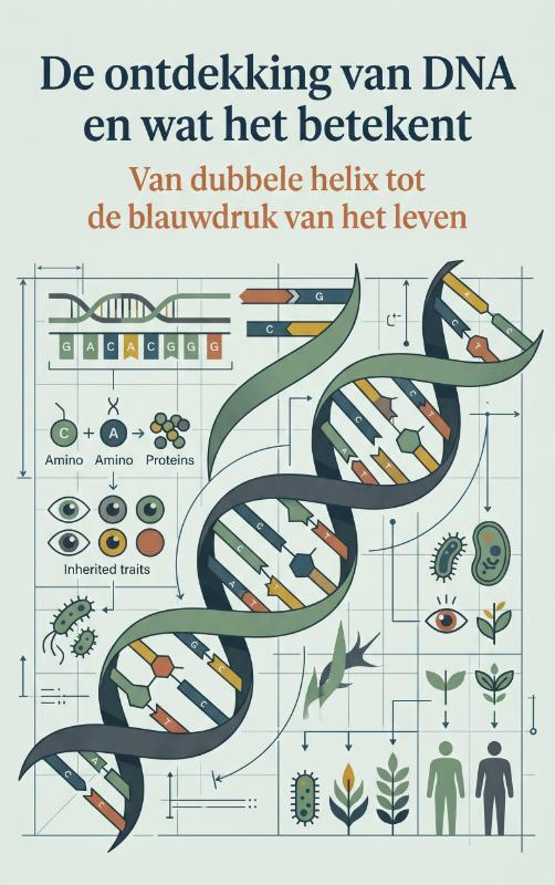 Omslag van De ontdekking van DNA en wat het betekent