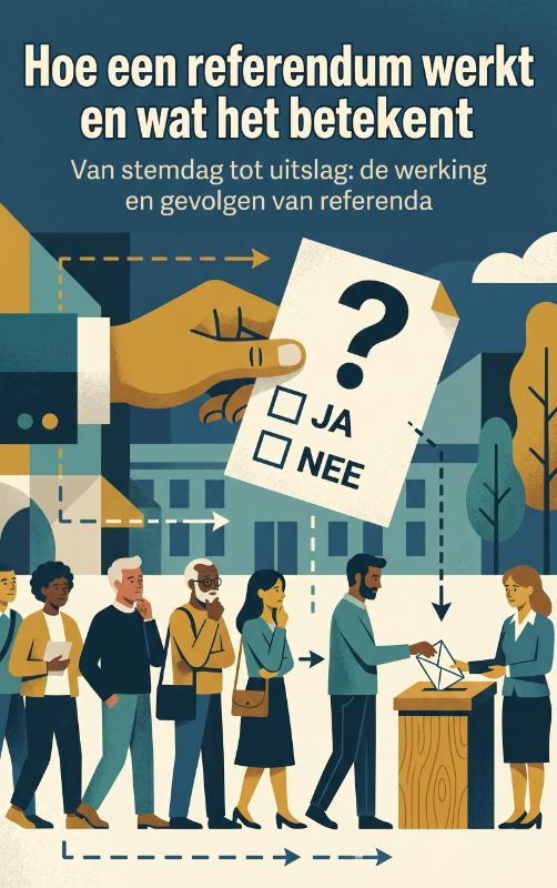 Omslag van Hoe een referendum werkt en wat het betekent
