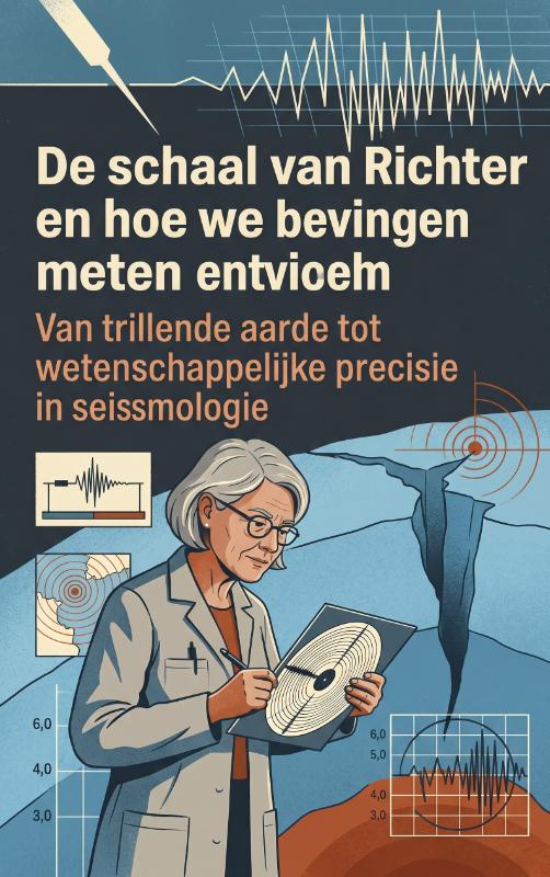 Omslag van De schaal van Richter en hoe we bevingen meten