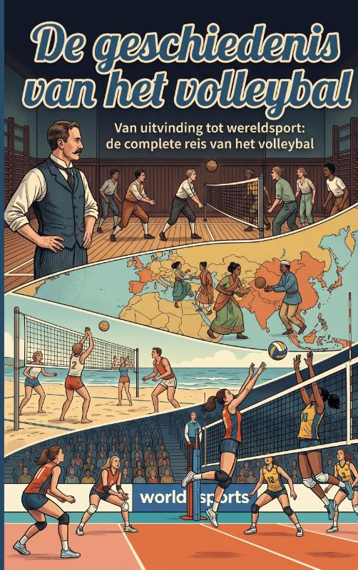 Omslag van De geschiedenis van het volleybal