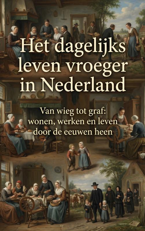 Omslag van Het dagelijks leven vroeger in Nederland