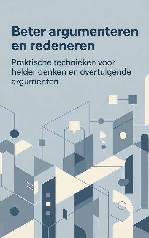 Omslag van Beter argumenteren en redeneren