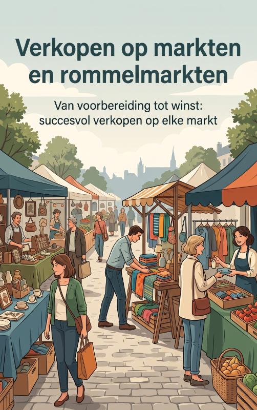 Omslag van Verkopen op markten en rommelmarkten