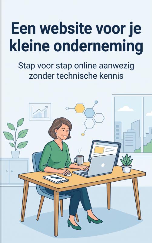 Omslag van Een website voor je kleine onderneming