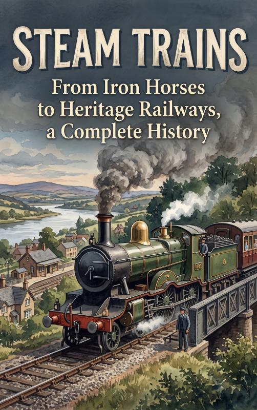 Omslag van Steam Trains