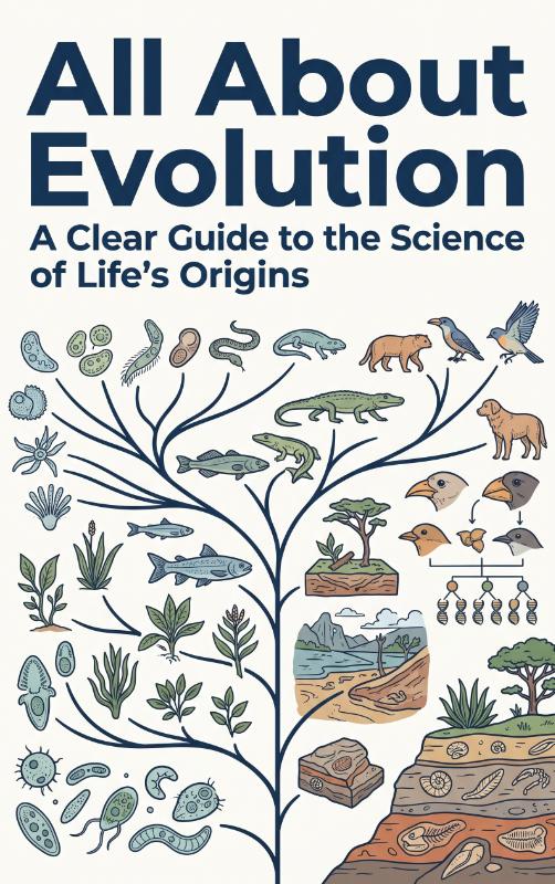Omslag van All About Evolution