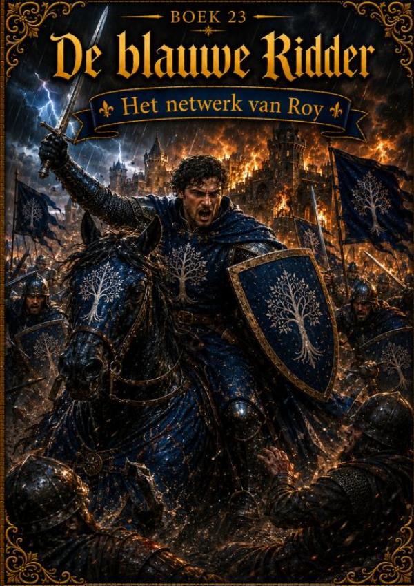 Omslag van Boek 23, De blauwe Ridder - Het netwerk van Roy